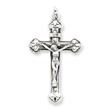 Sterling Silver Antiqued INRI Crucifix Pendant