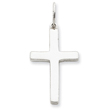Sterling Silver Polished Cross Pendant