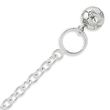 Sterling Silver Soccer Ball Bracelet