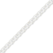 Sterling Silver 5.5mm Charm Link Bracelet