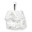 Sterling Silver House Charm