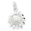 Sterling Silver Floral Charm