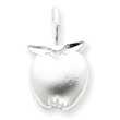 Sterling Silver Apple Charm