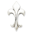 Sterling Silver Fleur De Lis Pendant