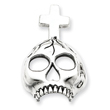 Sterling Silver Skull Pendant