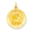 14K Gold Our Lady of Sorrows Medal Charm