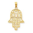 14K Gold Chamseh Pendant