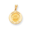 14K Gold Saint Joseph Medal Charm