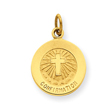 14K Gold Confirmation Charm
