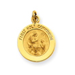 14K Gold First Communion Medal Charm