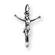 Sterling Silver Corpus Crucified Christ Charm
