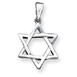Sterling Silver Star of David Charm