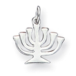 Sterling Silver Menorah Charm