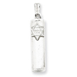 Sterling Silver Mezuzah Pendant