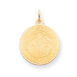 14K Gold Saint Jude Thaddeus Charm