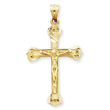 14K Gold Crucifix Charm