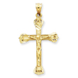 14K Gold Crucifix Charm
