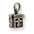 Sterling Silver Angel Prayer Box Charm