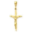 14K Gold Passion Crucifix Pendant