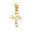 14K Gold Small Cross Charm