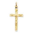 14K Gold Crucifix Pendant