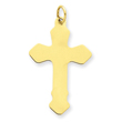 14K Gold Passion Cross Pendant