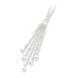 Sterling Silver Dangle Bead Necklace