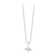 Sterling Silver CZ Necklace
