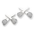 Sterling Silver Lacrosse Earrings