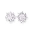 Sterling Silver Sun Mini Earrings