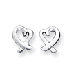 Sterling Silver Heart Earrings