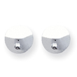 Sterling Silver Polished 10mm Ball Earrings
