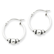 Sterling Silver Hoop Earrings