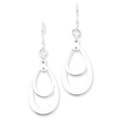 Sterling Silver Fancy Dangle Earrings