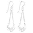 Sterling Silver Filigree Dangle Earrings