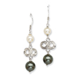 Sterling Silver Cultured Pearl Earrings