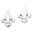Sterling Silver Fleur Dis Lis