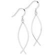 Sterling Silver Ichthus (Fish) Earrings