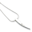 Sterling Silver White Ice .02ct. Diamond Necklace