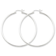 Sterling Silver 2mm Hoop Earrings