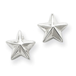 Sterling Silver Star Earrings