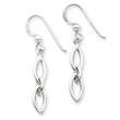 Sterling Silver Fancy Dangle Earrings