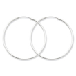 Sterling Silver 1.3mm Hoop Earrings