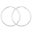 Sterling Silver 2mm Hoop Earrings