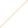 14K Gold 1mm Singapore Chain