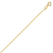 14K Gold Carded Cable Rope Chain