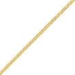 14K Gold  4.1mm Semi-Solid Anchor Chain