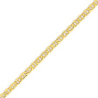 14K Gold 5.1mm Semi-Solid Anchor Chain