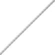 14K White Gold 2.2mm Cable Chain