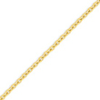 14K Gold 3.2mm Cable Chain